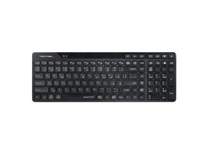 A4tech FStyler FBK27C AS, bezdrátová Dual mode Bluetooth+2,4G klávesnice, CZ, černá FBK27CAS-BK