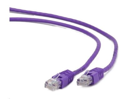 GEMBIRD UTP Cat5e Patch kábel 0,5 m, fialový PP12-0.5M/V