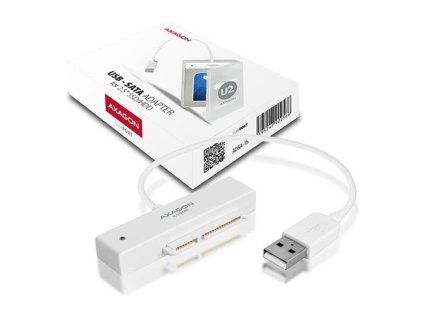 AXAGON ADSA-1S, USB 2.0 - SATA HDD adaptér vr. 2.5" púzdra ADSA-1S