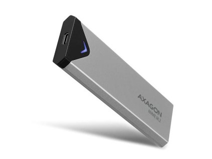 AXAGON EEM2-UG2, USB-C 10Gbps - M.2 NVMe SSD ARROW box, strieborný EEM2-UG2