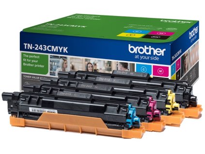 toner BROTHER TN-243 K/C/M/Y kit HL-L3210CW/L3270CDW, DCP-L3510CDW/L3550CDW, MFC-L3730CDN/L3770CDW (4x 1000 str.) TN243CMYK