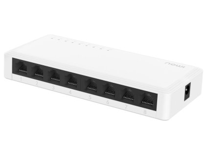 Imou by Dahua switch SG108C-V2/ 8x Gigabit port/ 10/100/1000 Mbps RJ45 ports/ 16 Gbps/ napájení DC5V1A/ bílý SG108C-V2-imou