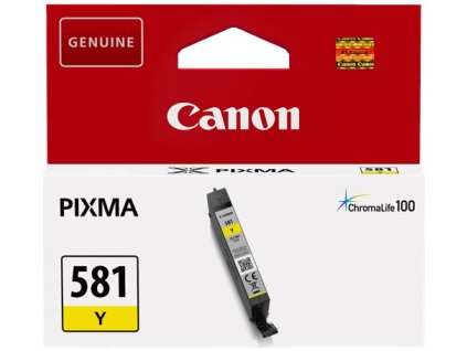 kazeta CANON CLI-581Y yellow TS6150/TS8150/TR7550/TR8550 (259 str.) 2105C001