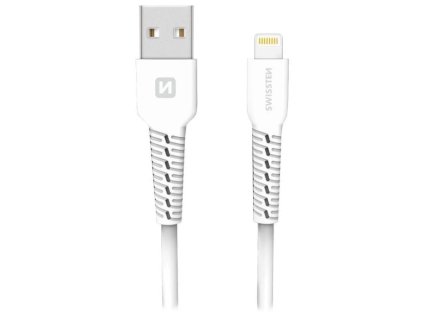 Swissten datový kabelusb/lightning bílý 1,2m (samoprodavač) 71506030BOX