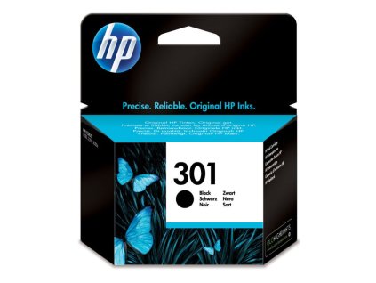 HP (301) CH561EE černá inkoustová kazeta originál CH561EE