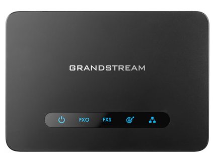 Grandstream HT813 1FXS, 1FXO ATA brána, 2 SIP úč, 2x100Mb LAN, NAT router, 3-way konf., provisioning HT813