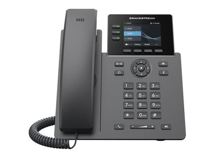 Grandstream GRP2611G SIP telefón, 3 účty, PoE, 12BLF kľúčov, gigabit port GRP2611G