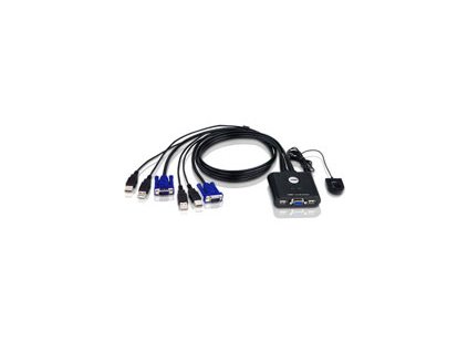 ATEN CS22U-A7 KVM prepínač pre 2PC/VGA/USB CS22U-A7