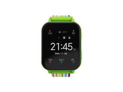 Canyon KW-37 Alfie, smart hodinky pre deti, IPS displej 1,69", IP66, 512Mb, MP3, hry, kamera, zelené CNE-KW37GB