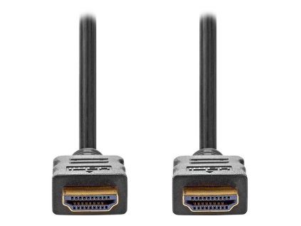 NEDIS High Speed HDMI 2.0 kabel s ethernetem/ 4K@60Hz/ zlacené konektory HDMI-HDMI/ černý/ bulk/ 15m CVGL34060BK150
