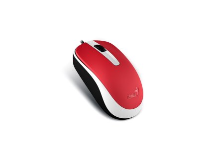 GENIUS DX-120/Kancelárska/Optická/1 200 DPI/Drôtová USB/Červená 31010105109