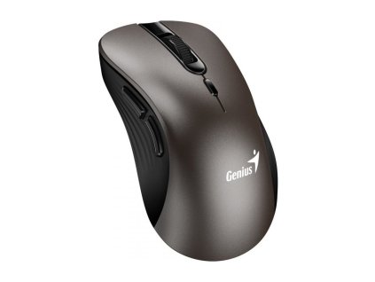 Genius Ergo 8100S/Ergonomická/Optická/Pre pravákov/1 600 DPI/Bezdrôtová USB/Champagne Titanium 31030040402