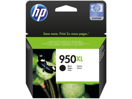 HP (950XL) inkoustová kazeta černá, CN045AE originál CN045AE