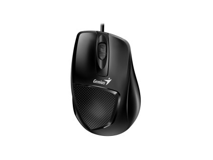 Genius DX-150X/Ergonomická/Optická/Pre pravákov/1 000 DPI/Drôtová USB/Čierna 31010231103