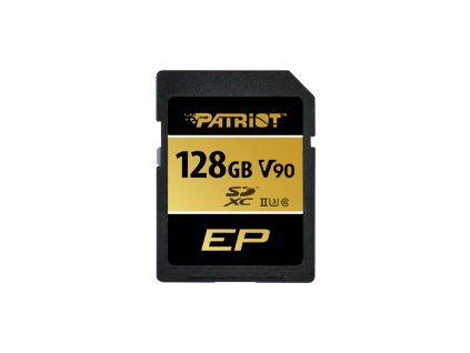 Patriot V90/SDXC/128GB/UHS-II U3/Class 10/+ Adaptér PEF128GEP92SDX
