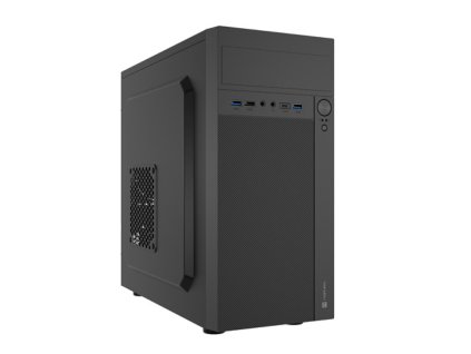 Počítačová skriňa Natec HELIX USB-C/Micro ATX/Čierna NPC-2171