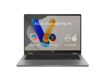 ASUS Vivobook Flip 14 OLED/TP3407SA/U5-226V/14''/WUXGA/T/16GB/512GB/Arc 130V/W11H/Gray/2R TP3407SA-OLED003W