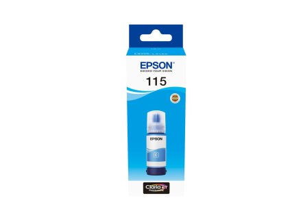 Fľaštička s atramentom EPSON 115 EcoTank Cyan C13T07D24A