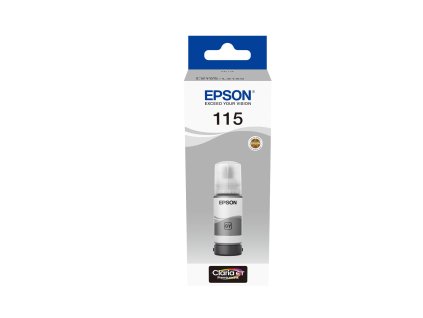 Fľaštička s atramentom EPSON 115 EcoTank Grey C13T07D54A