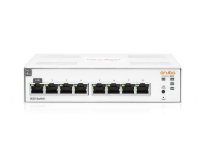 HPE Networking Instant On Switch 8p Gigabit 1830 (fanless) JL810A#ABB