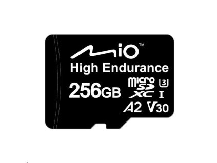 Mio 256 GB microSDXC, V30, U3, A2 paměťová karta 414040000249