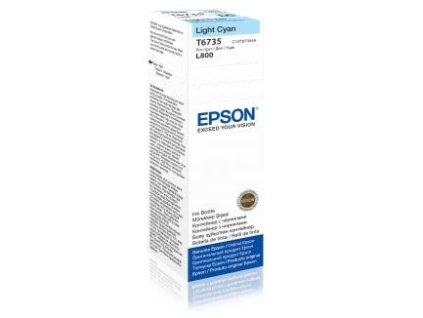 Atramentová tyčinka EPSON T6735 Light Cyan ink container 70ml pre L800/L1800 C13T67354A