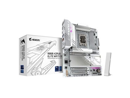 GIGABYTE B860 AORUS ELITE WIFI7 ICE/LGA 1851/ATX B860 A ELITE WF7 ICE