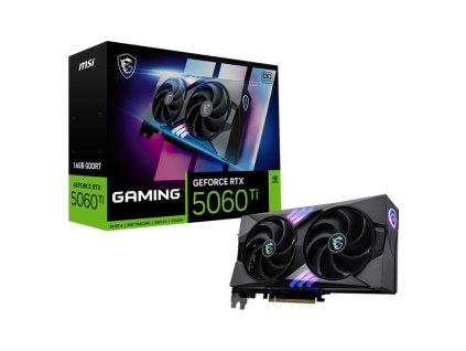 MSI GeForce RTX 5060 Ti/Gaming/OC/16GB/GDDR7 RTX 5060 Ti 16G GAMING OC