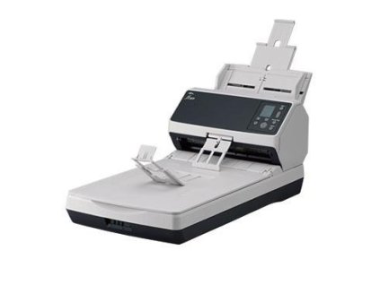 Skener FUJITSU Fi-8270 A4, doska+priechod, 70 strán za minútu, 600 dpi, LAN RJ45-1000, USB 3.2, ADF 100 listov, 10000 l #PA03810-B551