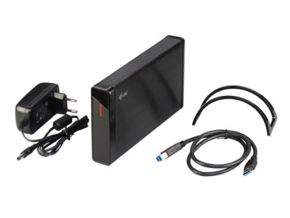 i-tec MYSAFE Advanced 3,5" USB 3.0 Aluminium External Case MYSAFE35U401