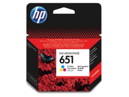 C2P11AE Trojfarebná originálna atramentová kazeta HP 651 Ink Advantage C2P11AE#BHK