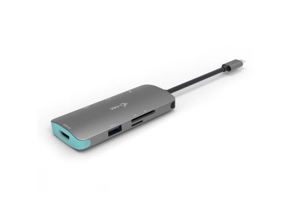 i-tec USB-C Metal Nano Dock 4K HDMI + Power Delivery 60 W C31NANODOCKPD