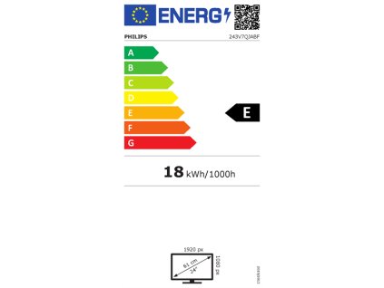 Philips 243V7QJABF/00 IPS 23.8" LED 1920x1080 200 000 000:1 5ms 250cd DP HDMI repro cierny 243V7QJABF/00