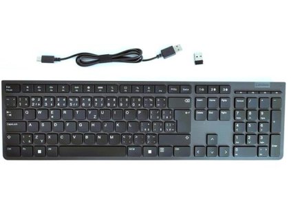 Lenovo Professional Wireless Rechargeable Keyboard Czech/Slovak - slovenska klavesnica nabijatelna 4Y41K04039