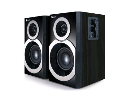 Reproduktor C-TECH SPK-310B, 2.0, drevený, čierny SPK-310B