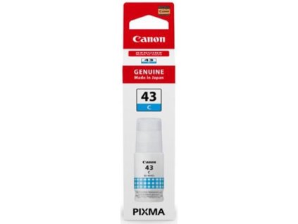 atramentová náplň CANON GI-43C cyan PIXMA G540/G640 3 (700 str.) 4672C001