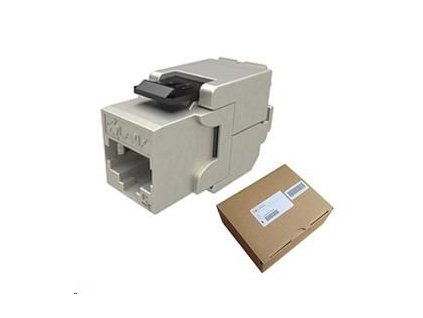 Solarix MULTIPACK 24 ks - keystone CAT5E STP RJ45 samorezný SXKJ-5E-STP-BK-SA 25286712