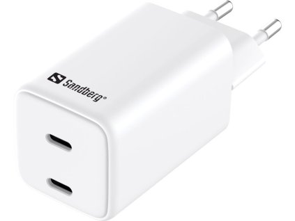 Sandberg AC Charger Dual USB-C PD65W EU 441-56