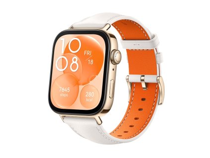 Huawei Watch Fit 3/Gold/Elegant Band/White Solo-B19V