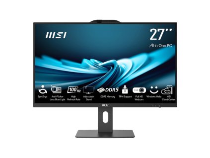 MSI PRO/AP272P 14M-891CZ/27''/FHD/i7-14700/16GB/1TB SSD/UHD 770/W11P/Černá/3R PRO AP272P 14M-891CZ