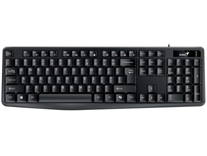 GENIUS klávesnice KB-117, Drátová, Copilot, USB, černá, CZ+SK layout 31310016415