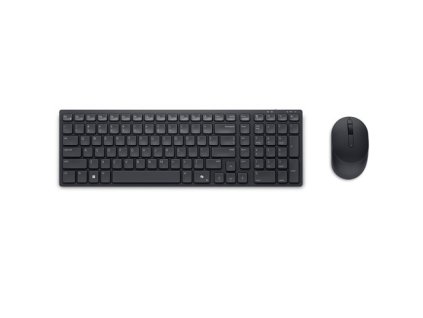 Dell Pro Compact Silent Keyboard and Mouse - KM555 - Czech/Slovak (QWERTZ) KM555-BLK-CSK