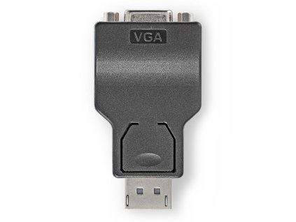 NEDIS adaptér DisplayPort/ zástrčka DisplayPort - zásuvka VGA/ černý/ blistr CCGB37935BK