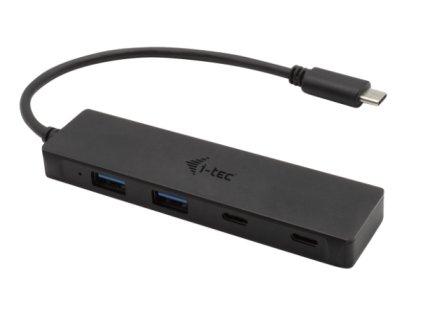i-tec USB-C Metal HUB 2x USB 3.0 + 2x USB-C C31HUBMETAL2A2C