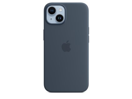 iPhone 14 Silicone Case with MagSafe - Storm Blue MW5T3ZM/A