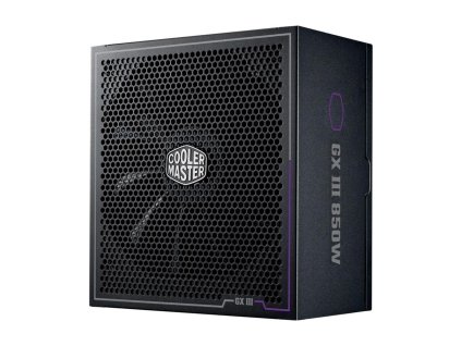 Cooler Master zdroj 850W GX III, 135mm, 80+ Gold, Plně modulární, ATX 3.0 MPX-8503-AFAG-2EBEU