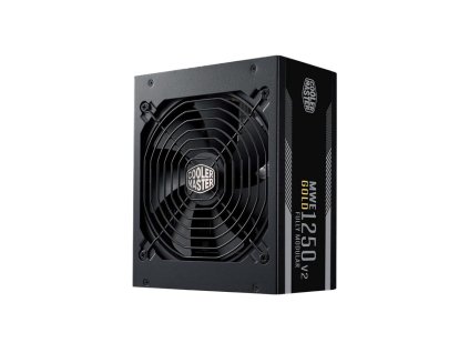 Cooler Master zdroj 1250W MWE Gold, 140mm, 80+ Gold, Plně modulární, ATX 3.1 MPE-C501-AFCAG-3EEU