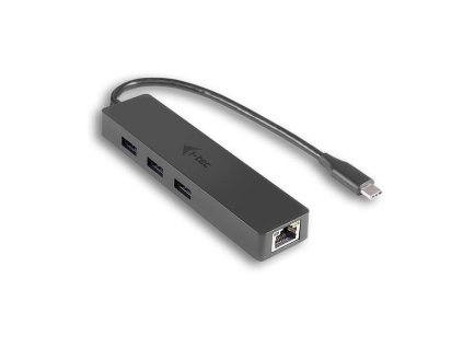 i-tec USB 3.1 Type C SLIM HUB 3 Port + Gigabit Ethernet C31GL3SLIM