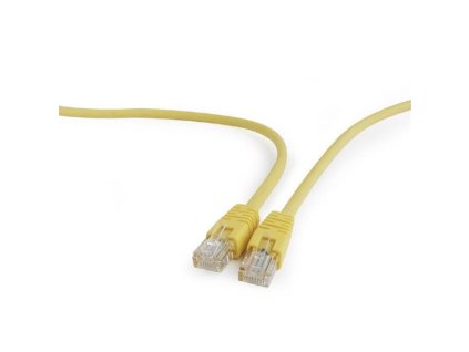 Gembird patch kábel CAT5e, UTP, 5 m, žltý PP12-5M/Y