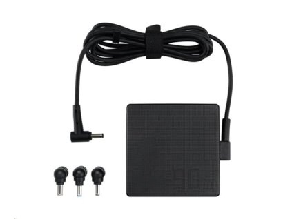 ASUS AC NAPÁJACÍ ADAPTÉR 90W 19V 3pin 4,0mm, 4,5mm, 5,5mm s EU plug 90XB014N-MPW0P0